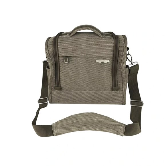 World Bound‎ Unisex Beige Brown Detachable Strap Bottle Pocket Carry-Ons Bag - Picture 1 of 10